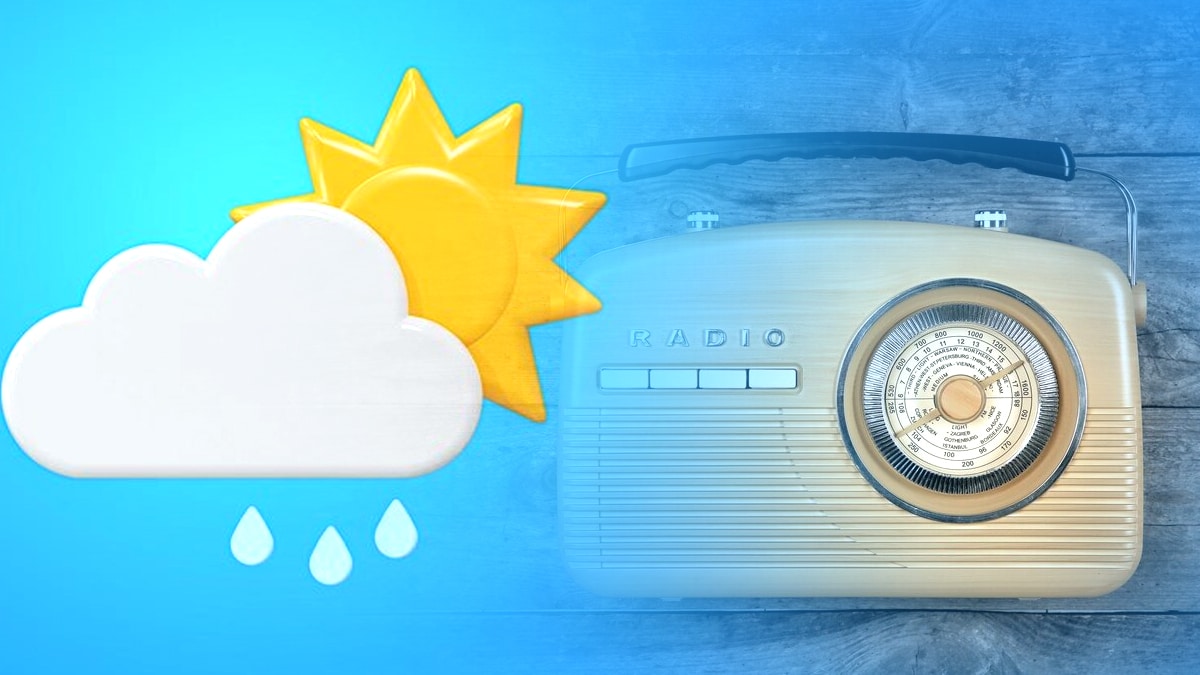 “Il avait modifié une radio pour capter les fréquences météo” se souvient le petit-fils en la voyant encore allumée 40 ans après