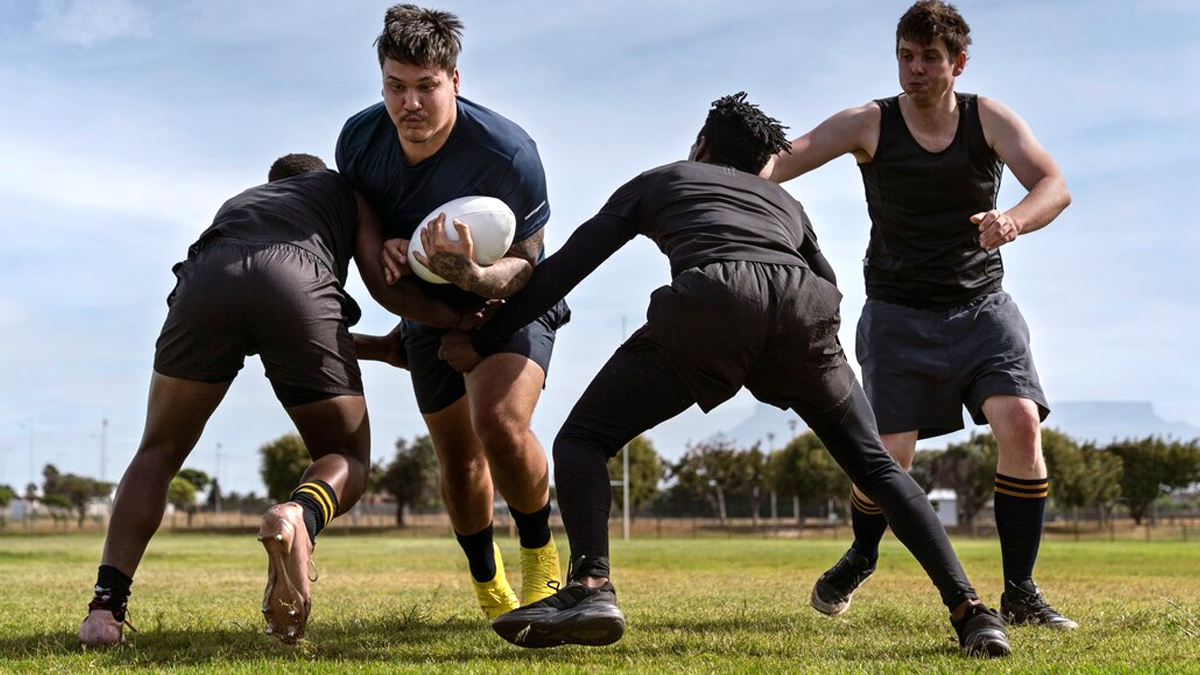 Les joueurs de rugby unissent leurs forces pour une cause citoyenne lors d’un match