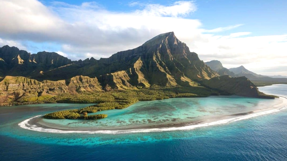 Un explorateur a cartographié une région inconnue d’une île pacifique, révélant des écosystèmes uniques
