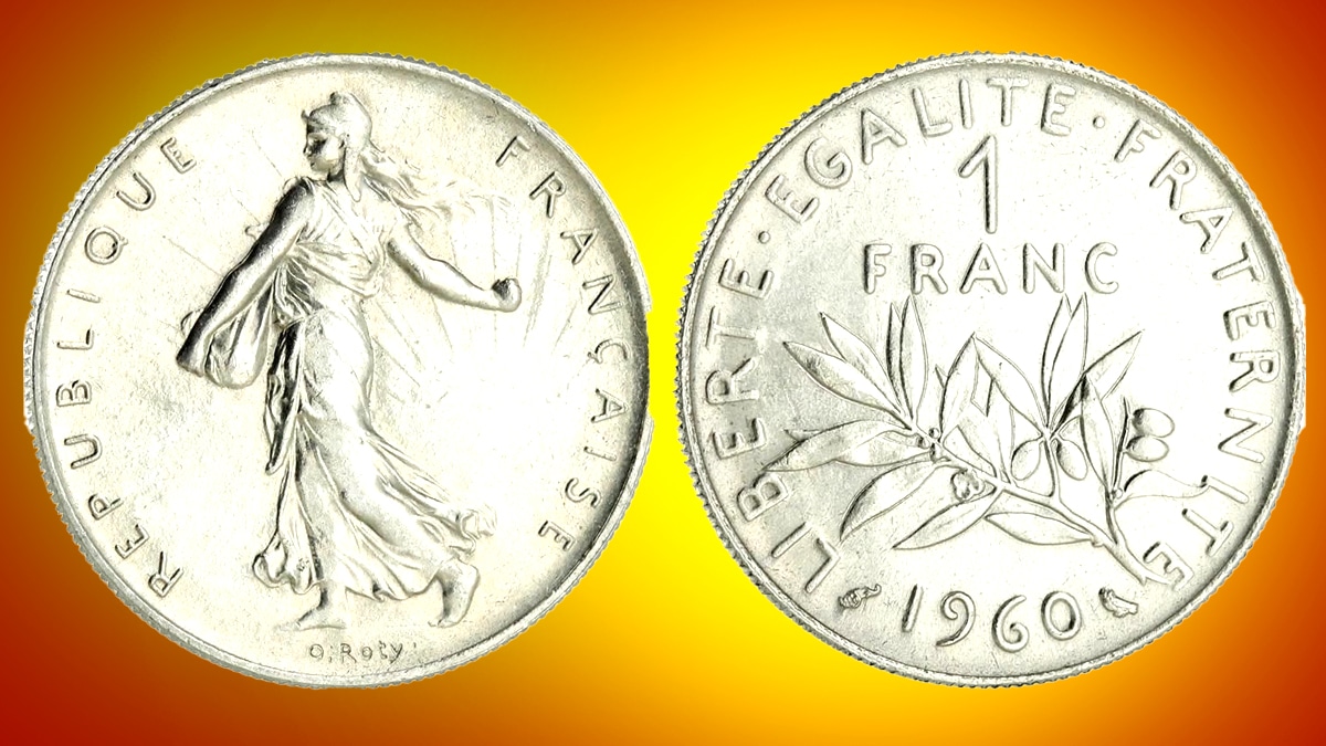 Cette pièce de 1 franc retrouvée dans un grenier atteint 18 000€ aux enchères en France, si vous en avez voici où les vendre