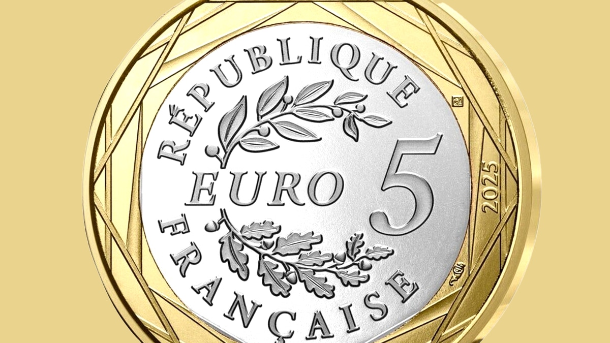 Cette série de pièces de 5 € a été émise puis annulée par la Monnaie de Paris : celles qui restent valent jusqu’à 14 000€