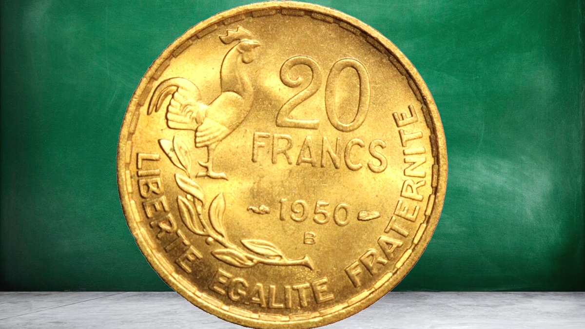 Cette pièce offerte à l’école aux personnes nées avant 1960 atteint aujourd’hui plus de 12 000€ à la revente