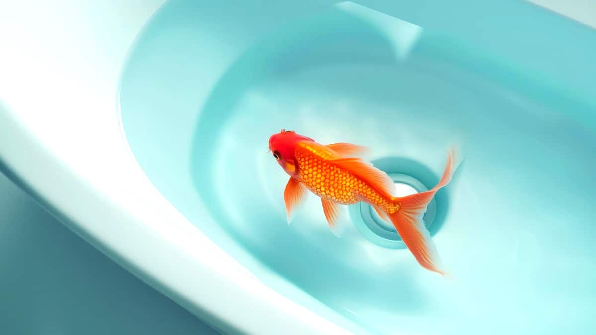 Il donne ses poissons rouges à un gosse dans la rue “je pars demain, et je veux pas les jeter dans les WC”