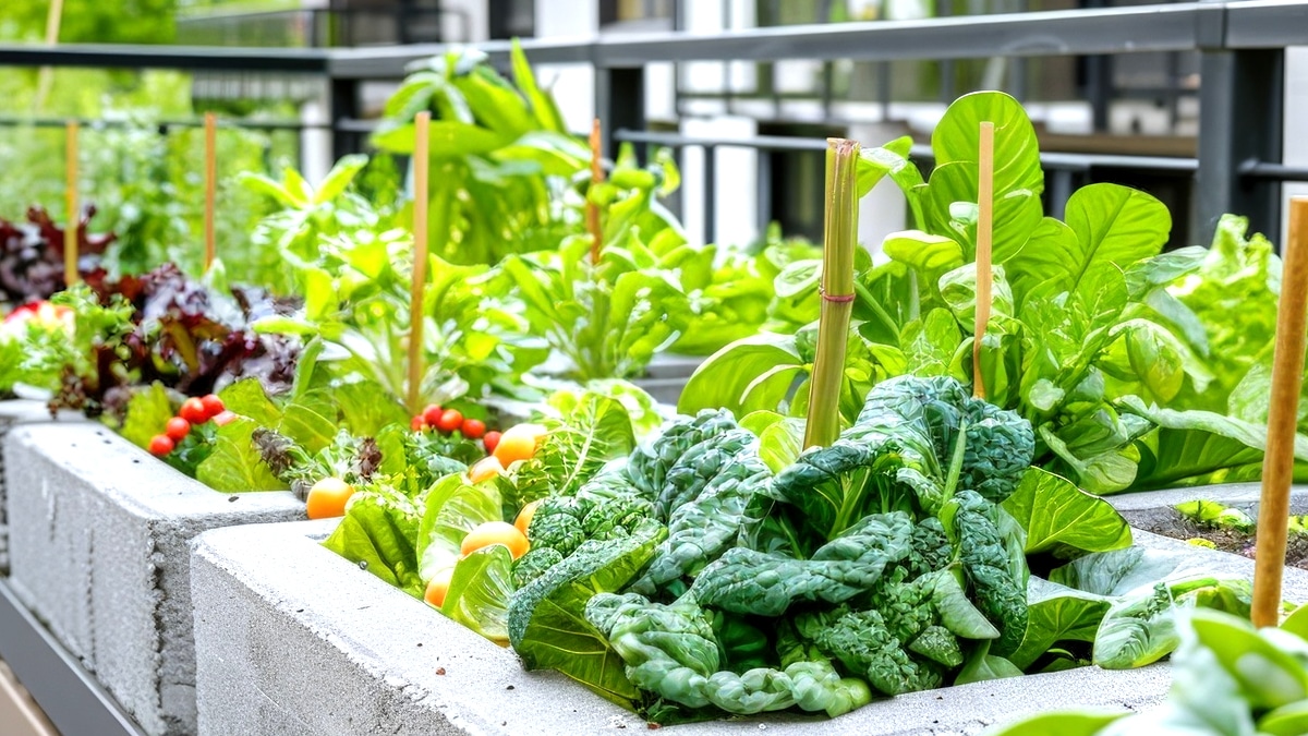 Cette méthode inspirée des potagers en lasagnes permet de cultiver sur sol pauvre ou bétonné “c’est fou ce qu’on peut faire sans terre”