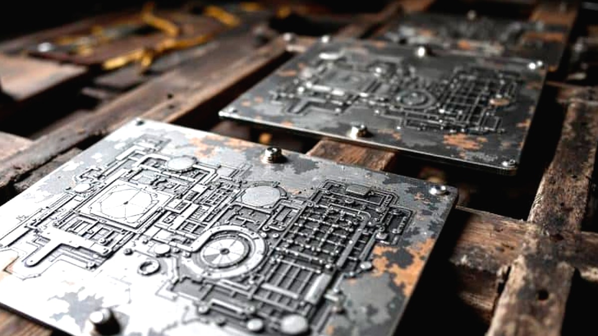 Des plaques métalliques gravées retrouvées dans un grenier contiennent des plans d’un moteur autonome “mon grand-père n’en parlait jamais”