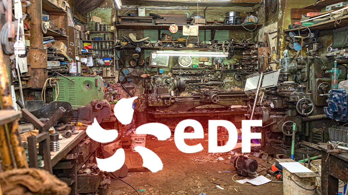 Un ancien atelier de cordonnier possédait une pédale qui activait une dynamo “il s’éclairait comme ça sans payer EDF”