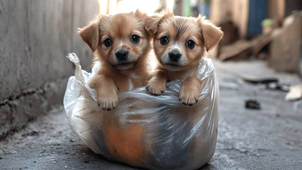 “Ils seront à l’ombre après les orages” disent-ils en laissant deux chiots dans un sac plastique posé au sol sous 36°C selon la plainte déposée pour maltraitance animale aggravée