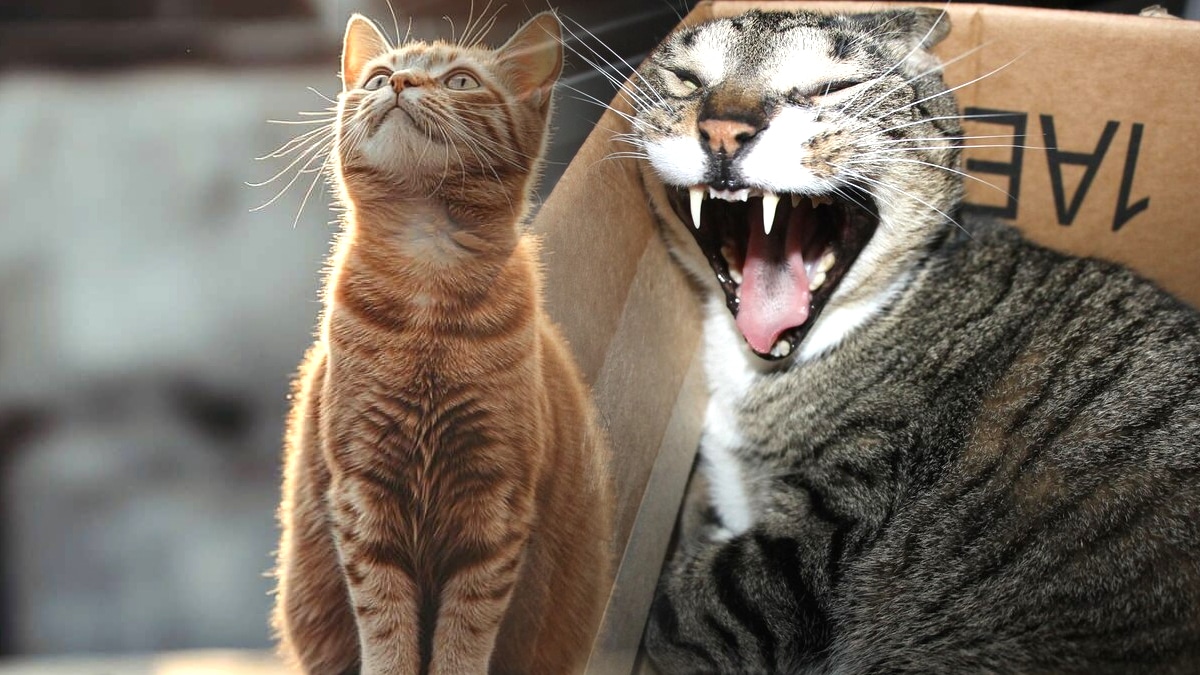 “Il aime voir le ciel” déclare le propriétaire de ce chat coincé sur un toit brûlant sans issue ni abri alors que la canicule monte selon les pompiers appelés par les voisins