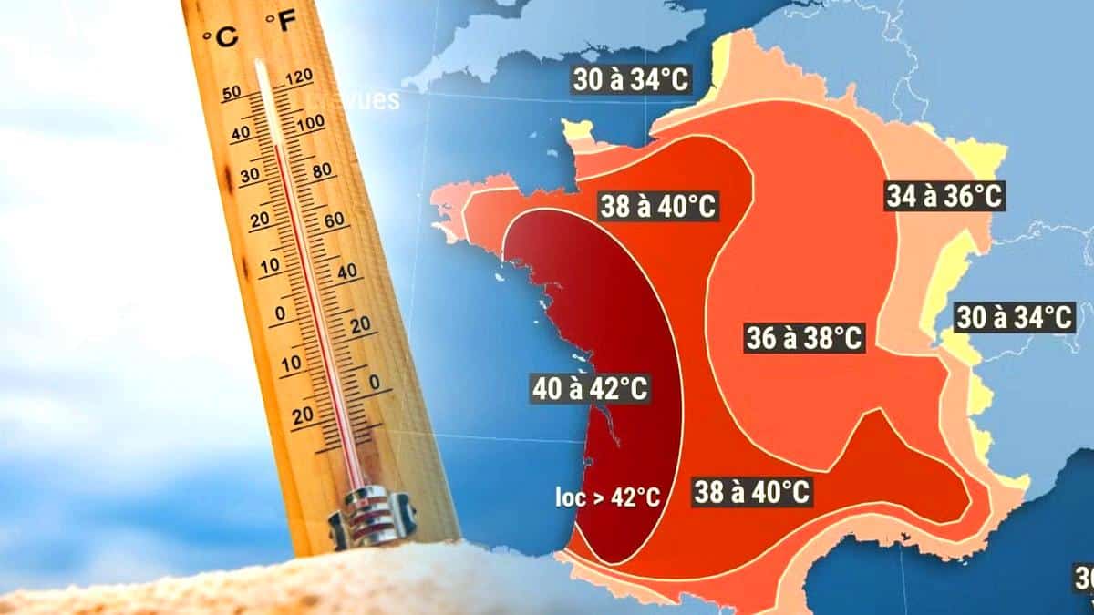 “C’est toujours exagéré ces alertes” certains disent mais la, cette fois la canicule prévue le 14 juillet pourrait bien être la plus extrême jamais enregistrée selon Météo France