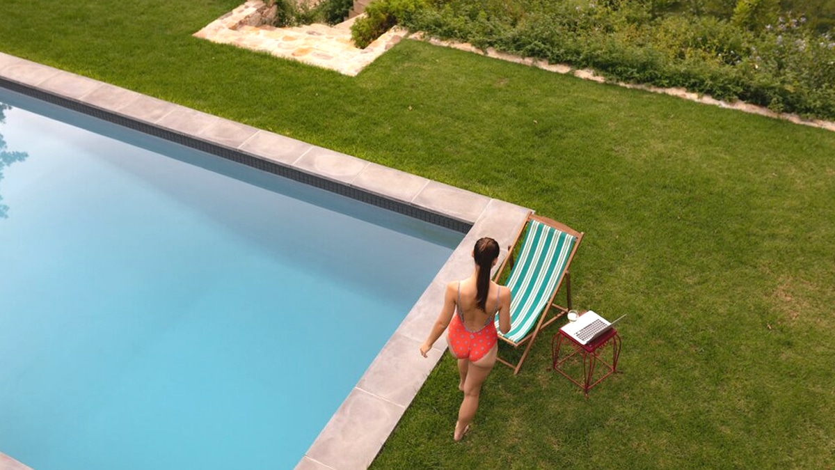 “On s’en sert pas, alors pourquoi le déclarer” dit ce propriétaire d’une piscine repérée par drone