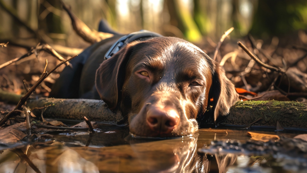 “Il a bu de l’eau croupie pour survivre” dénonce une vétérinaire après la récupération d’un chien laissé dans un cabanon
