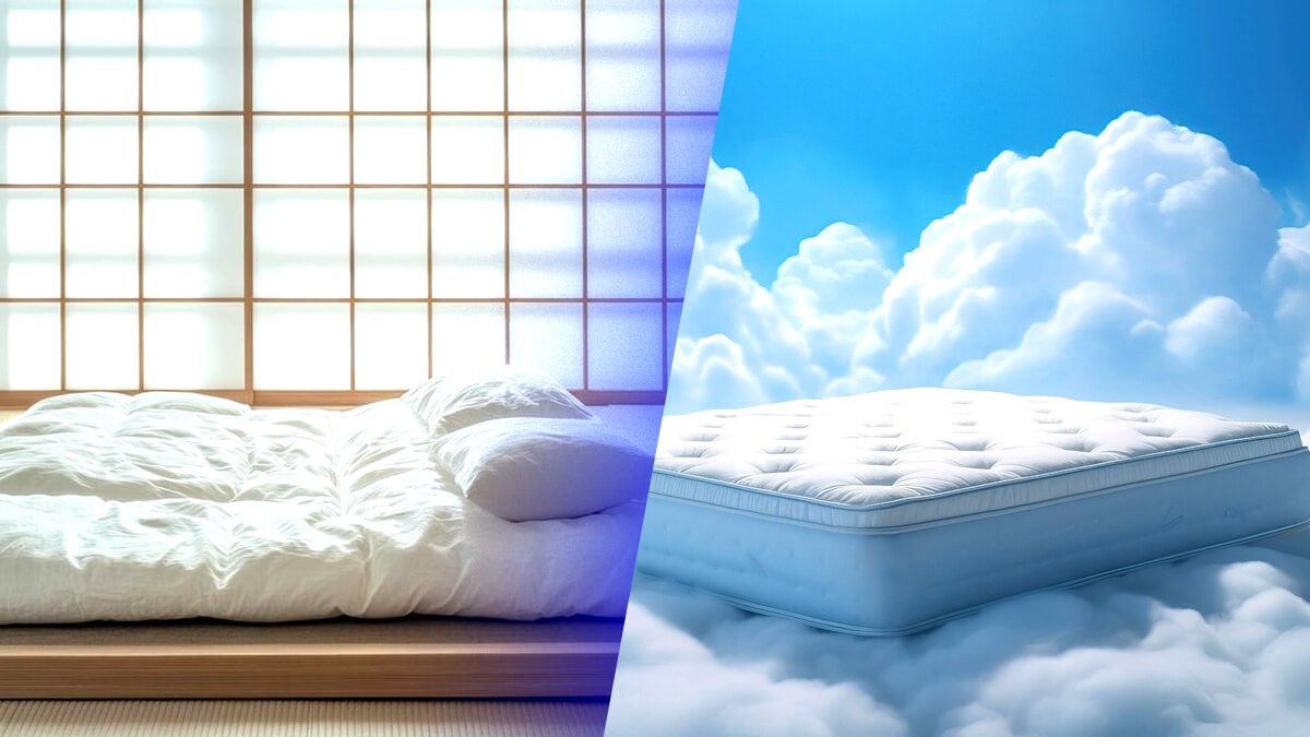 “On a remplacé tous les matelas par des futons en coton, c’est ferme mais les douleurs de dos ont disparu” explique ce couple qui a tout changé après des nuits agitées