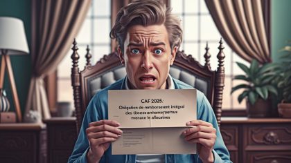 CAF 2025 : Obligation de remboursement intégral des trop-perçus menace les allocataires, "ils m’ont envoyé la lettre un samedi sans prévenir