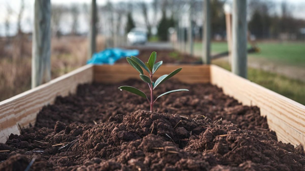 Ce bac à compost installé en limite de propriété crée un conflit juridique: il attire les mouches selon mon voisin