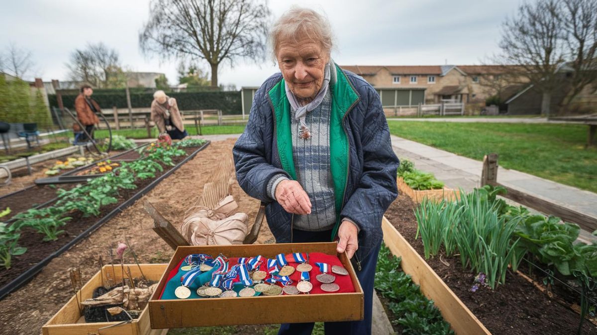 Ce retraité pensait trouver des taupes dans son potager mais déterre un coffre rempli de médailles de guerre datées de 1942 "j’ai cru à une caméra cachée