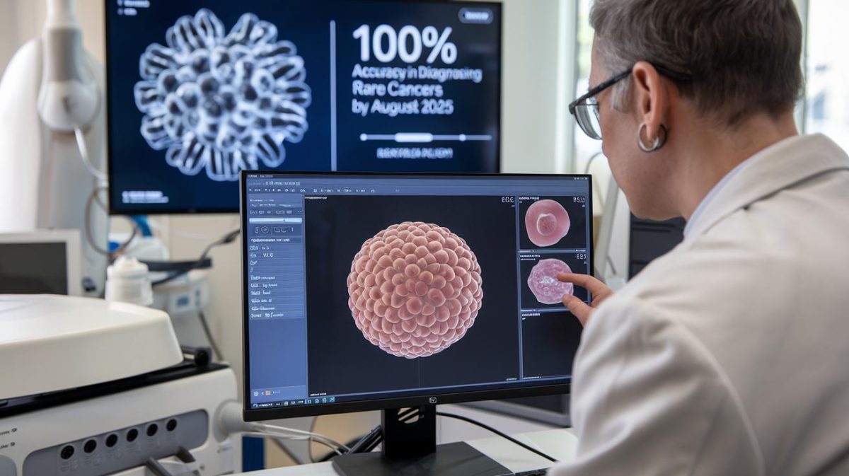 C’est une victoire monumentale pour la médecine : une IA diagnostique des cancers rares avec 100 % de précision dès août 2025