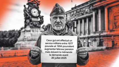 Ceux qui ont effectué un service militaire entre 1977 et 1994 pourraient augmenter leur pension mais doivent faire la demande avant le 26 juillet 2025