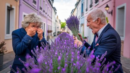 Conflit de Voisinage Explosif : Une Plainte pour Odeur de Lavande Provoque l'Intervention d'un Agent Communal, Accusations de Nuisance Olfactive à l'Horizon