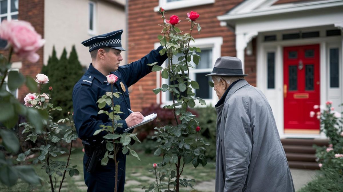 Conflit de voisinage ou abus de pouvoir ? Un retraité sanctionné pour quelques centimètres de trop : la police municipale mesure la hauteur des branches de son rosier