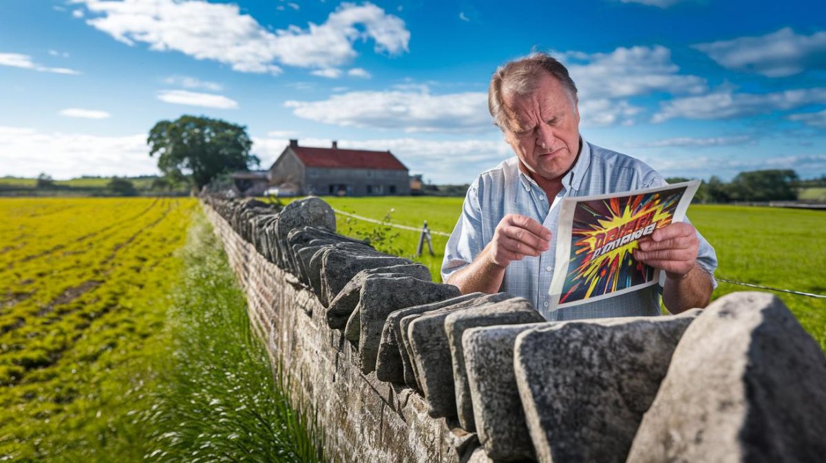 Confrontation rurale ou respect du patrimoine? Il voulait rénover sa clôture, il se heurte à un mur de règlementations et de tensions locales après la découverte d'un ancien mur en pierres
