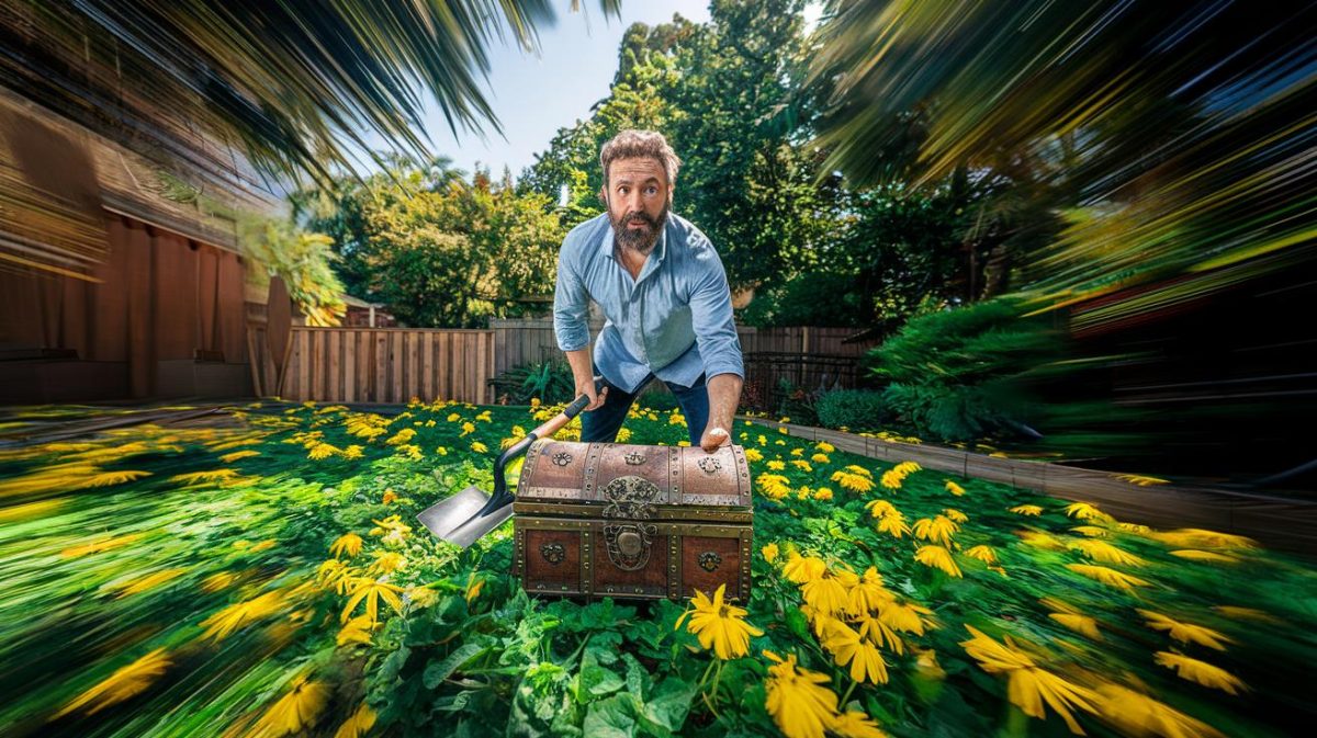 Controverse et Fortune: "Un homme déterre un trésor de pirates en aménageant son jardin - Devrait-il le garder ou le restituer?