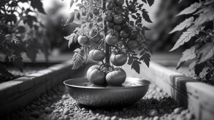 Découvrez la Technique Surprenante des Jardiniers : Un Bol d'Eau au Pied des Tomates en Pleine Canicule, Une Révolution pour Votre Récolte?