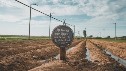 En creusant pour installer un système d’irrigation, il trouve un médaillon médiéval “ils ont bloqué toute la parcelle, j’ai plus droit à rien”