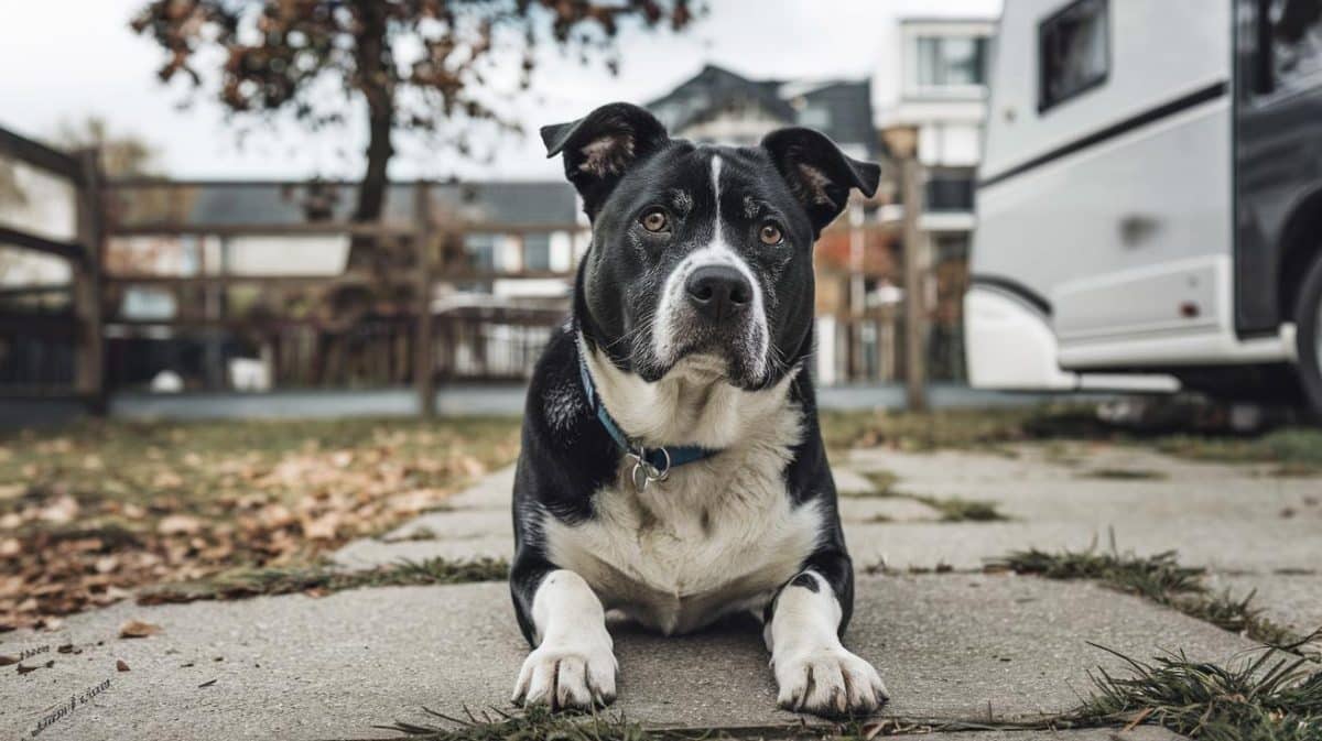 “Il a déjà passé l’hiver dehors, il tiendra bien quinze jours” affirme ce propriétaire parti au camping en laissant son chien abandonné seul dans une cour bétonnée