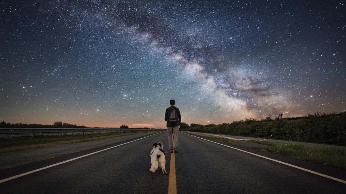 “Il courait dans tous les sens, ça m’angoissait” confesse ce vacancier après avoir largué son chien sur une aire d’autoroute en pleine nuit