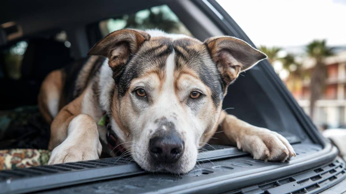 “Il dormait sous une voiture depuis trois nuits” explique un restaurateur ayant nourri un chien laissé sur un parking d’hôtel à l’abandon