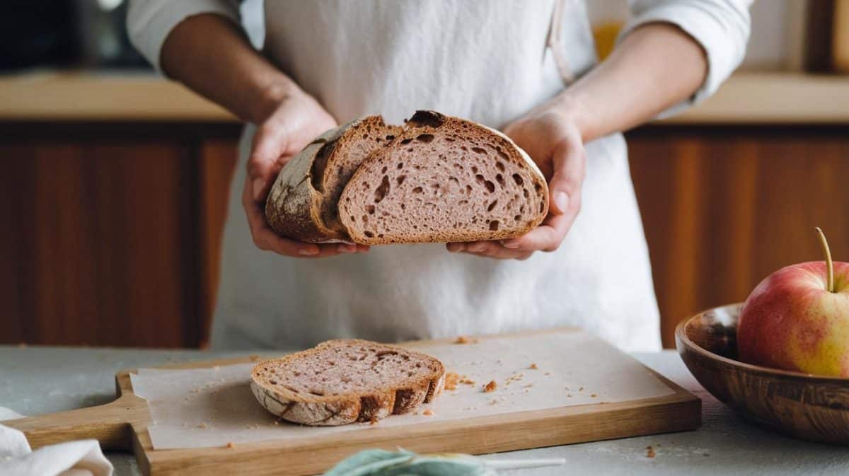 “Je mets de la pomme râpée dans mon pain maison et il reste moelleux plus longtemps” : cette astuce de boulangère change tout