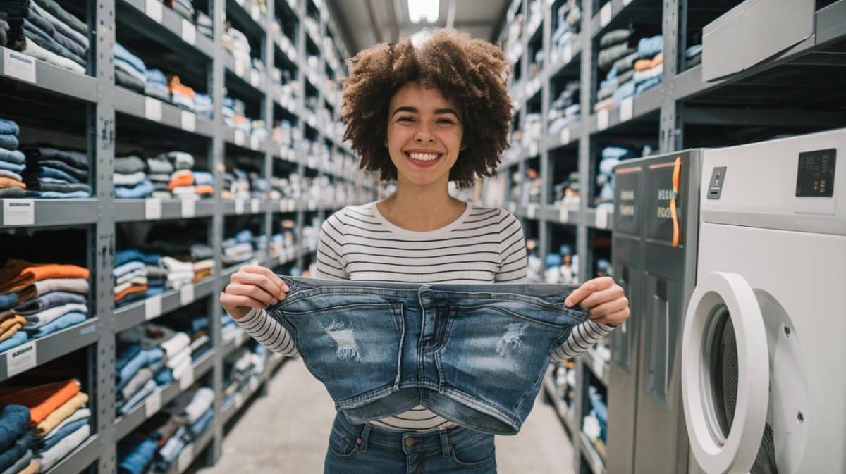 “Je mets mes jeans au congélateur au lieu de les laver et ils durent deux fois plus longtemps” : cette astuce méconnue séduit les jeunes qui veulent consommer moins mais mieux