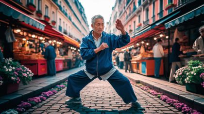 Le secret bien gardé du quartier : Un voisin discret se révèle être une légende oubliée des arts martiaux, toute la communauté sous le choc!