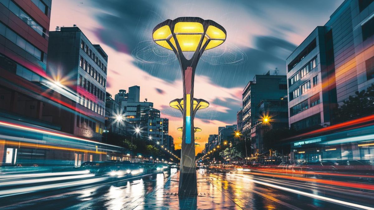 Les villes ne seront plus jamais plongées dans le noir" des lampadaires autoalimentés par le vent et la pluie s’installent dans 50 capitales dès août 2025