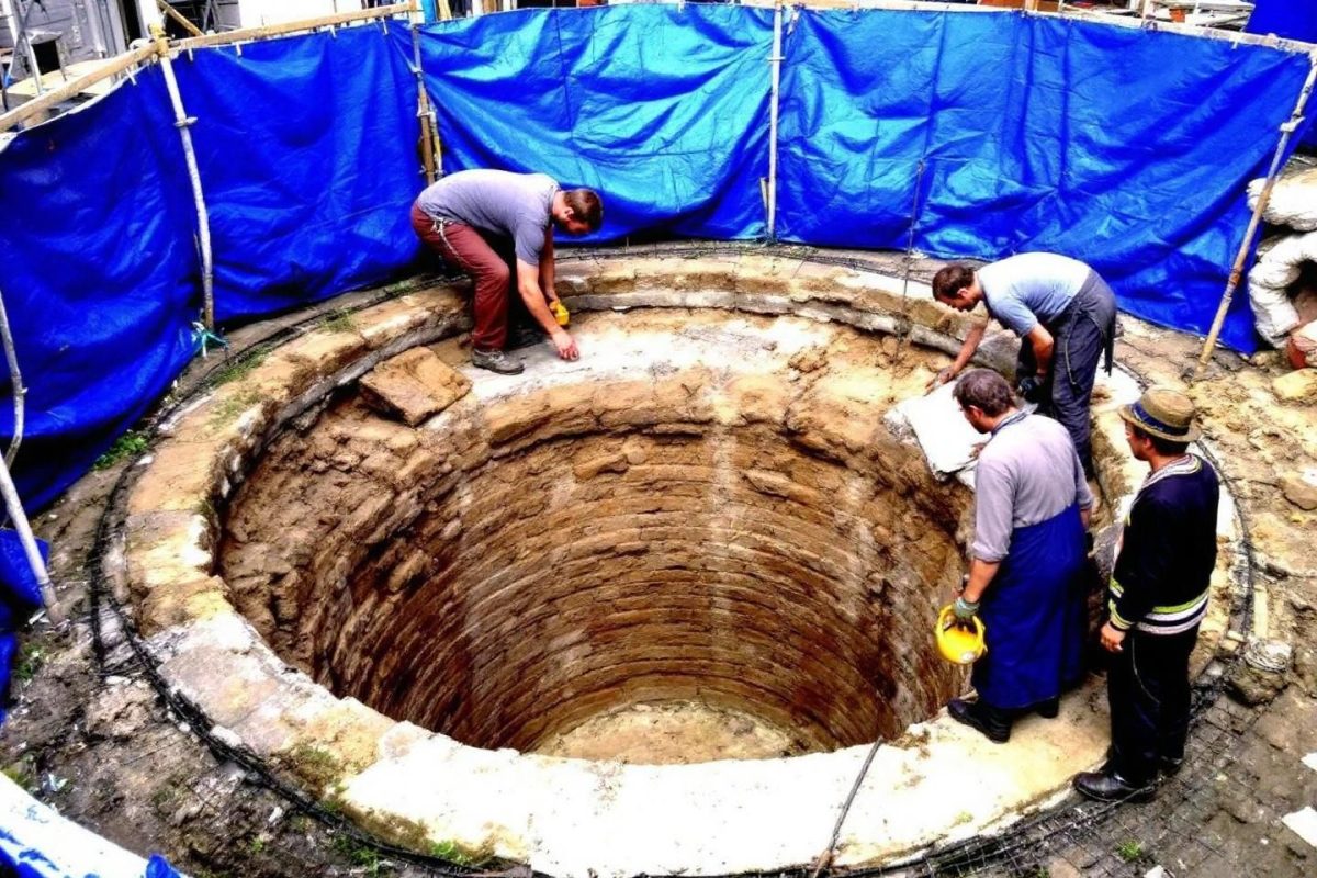 Leur chantier de rénovation révèle un puits médiéval oublié “on pensait avoir fait une trouvaille, on a déclenché une procédure de fouilles… c’est plus chez nous”