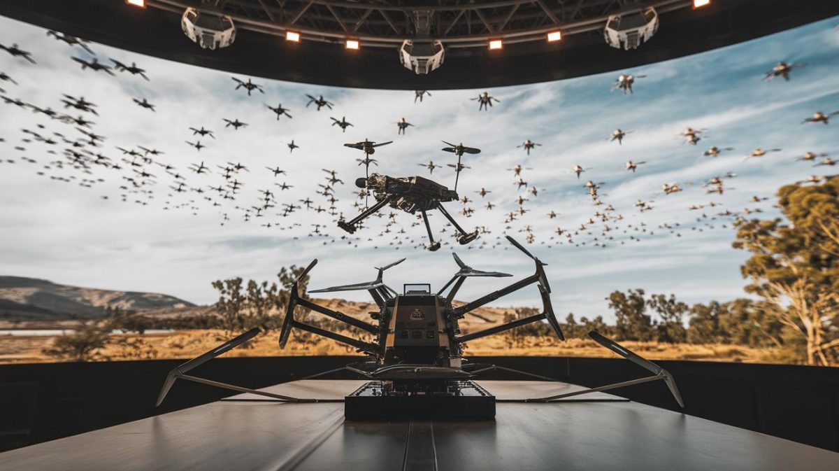 On croyait que c’était de la science-fiction" une IA pilote un essaim de 10 000 micro-drones de combat lors d’un exercice militaire secret en août 2025