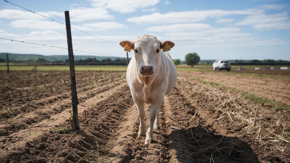 “On ne savait pas que le filet de clôture devait être déclaré” expliquent ces agriculteurs contraints de le retirer