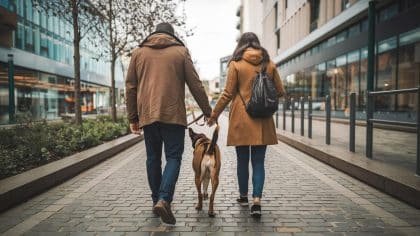 “On pensait le récupérer en rentrant, mais il était déjà pris par quelqu’un d’autre” confie ce couple après avoir laissé leur chien errer en centre-ville pendant deux semaines