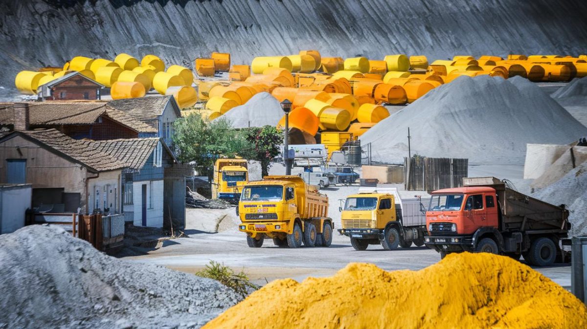 On savait qu’il y avait quelque chose les habitants d’un hameau découvrent qu’ils vivent sur un gisement de barytine de 11 milliards "les camions sont arrivés du jour au lendemain