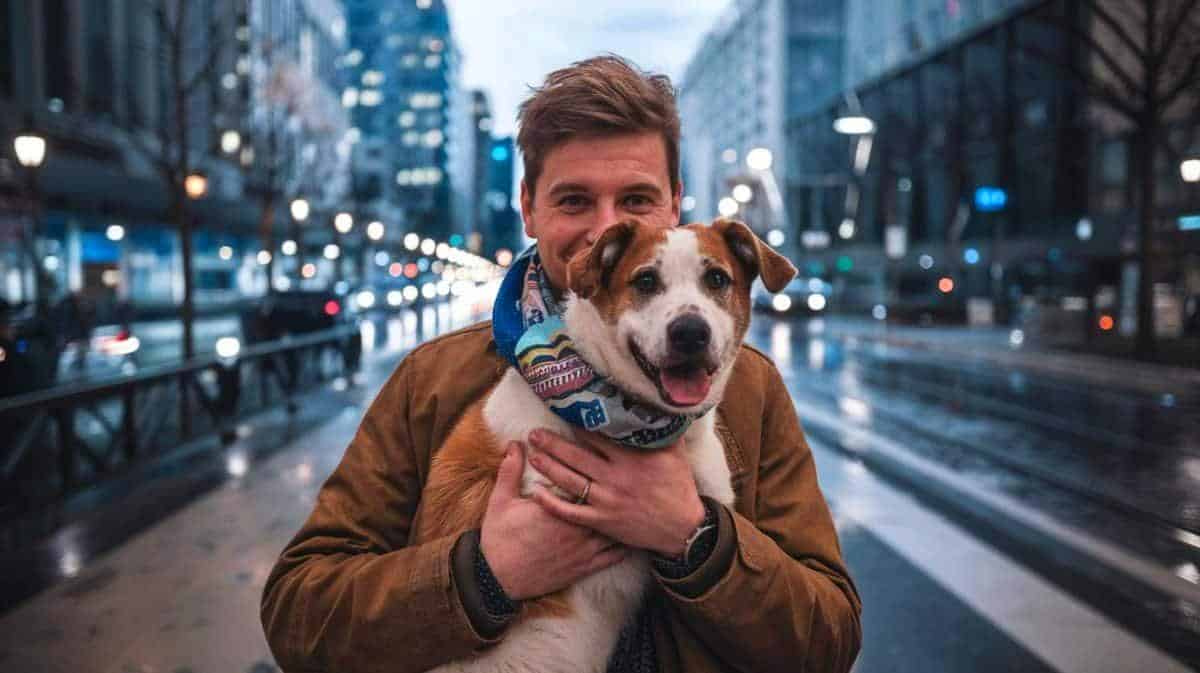 “On s’est engueulés à cause du chien, alors je l’ai laissé à l’hôtel” avoue ce jeune homme après avoir fui en voiture en pleine nuit