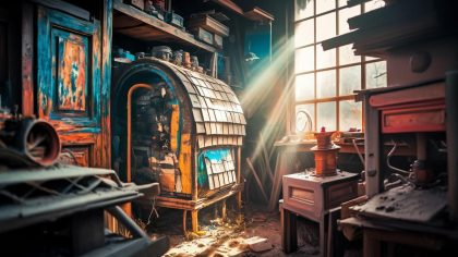 Quand le passé innovant refait surface : un bricoleur découvre un prototype de chauffe-eau solaire conçu il y a 40 ans avec des matériaux de récupération, mais le prenait pour une vieille relique