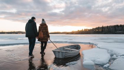 Un couple découvre un gisement en installant une mare naturelle “on pensait faire un bassin de baignade, maintenant le terrain est gelé et on ne peut plus rien faire”