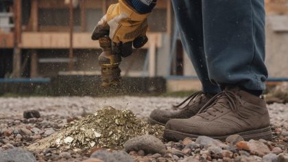 Un employé communal découvre par hasard 4 kg de pyrite lors de travaux de voirie "je croyais que c’était de la ferraille