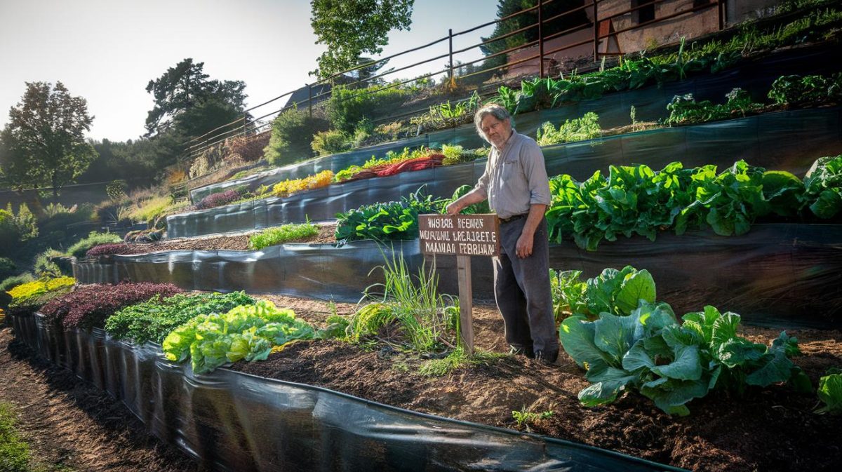 Un jardinier crée un potager en restanques et reçoit une sanction "ils disent que ça modifie le relief naturel c’est absurde" déplore-t-il