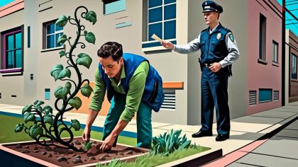 Un jardinier plante une vigne décorative et reçoit une contravention "ils considèrent que ça change la destination de la parcelle c’est ridicule" s’indigne-t-il