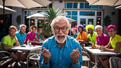 Un retraité annonce la nouvelle à ses amis "ma pension complémentaire vient d’être revalorisée de 100 euros on va enfin souffler" dit-il