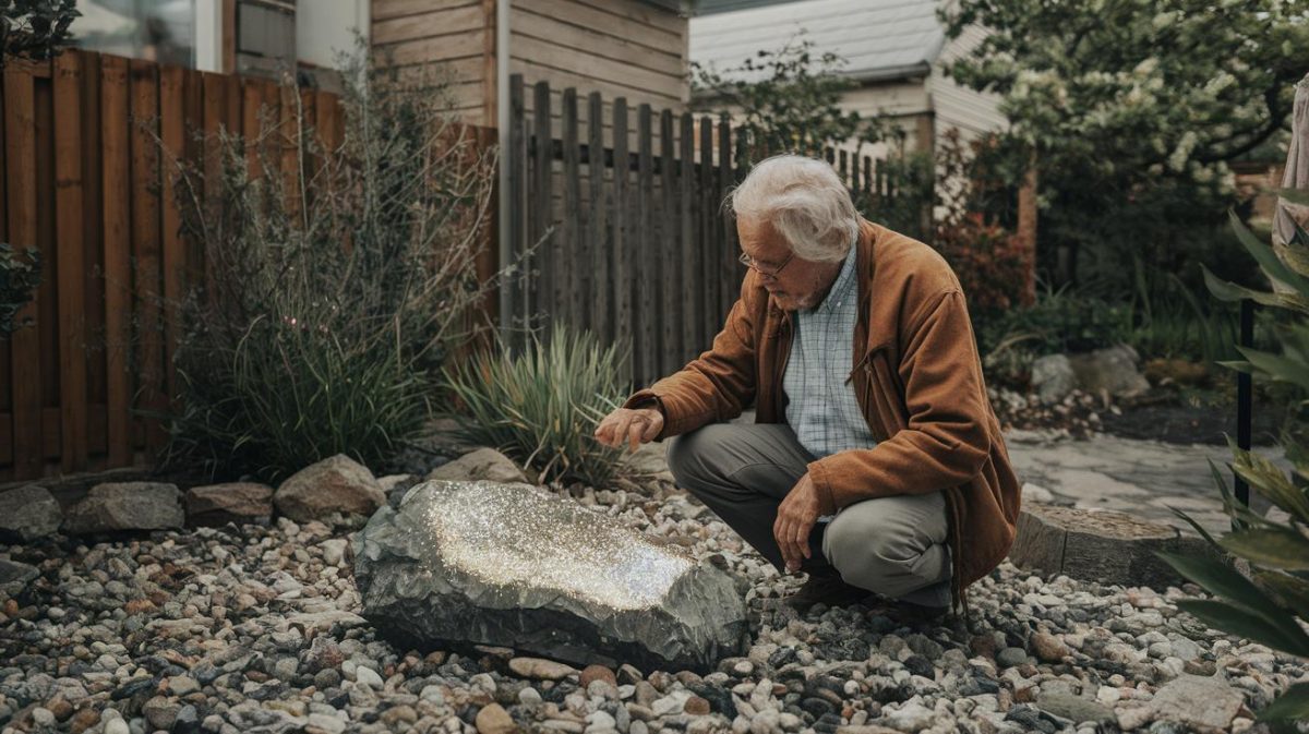 Un retraité découvre une roche scintillante dans son jardin “ils m’ont pris l’échantillon et on m’a dit que je n’étais pas géologue, donc je n’avais aucun droit”