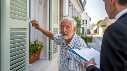 Un retraité est sanctionné pour avoir repeint ses volets en vert clair "ils disent que ça choque l’harmonie architecturale c’est absurde" proteste-t-il