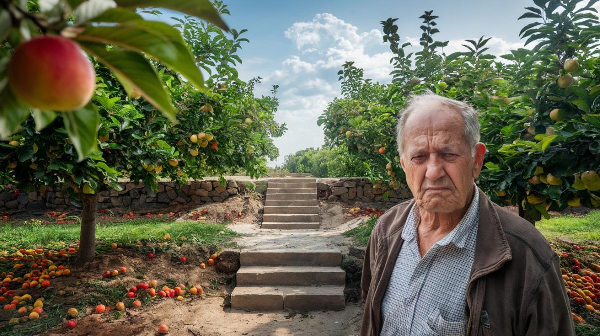 Un retraité est verbalisé après avoir ajouté un escalier en pierre vers son verger "ils considèrent que c’est une extension imposable c’est absurde" déplore-t-il