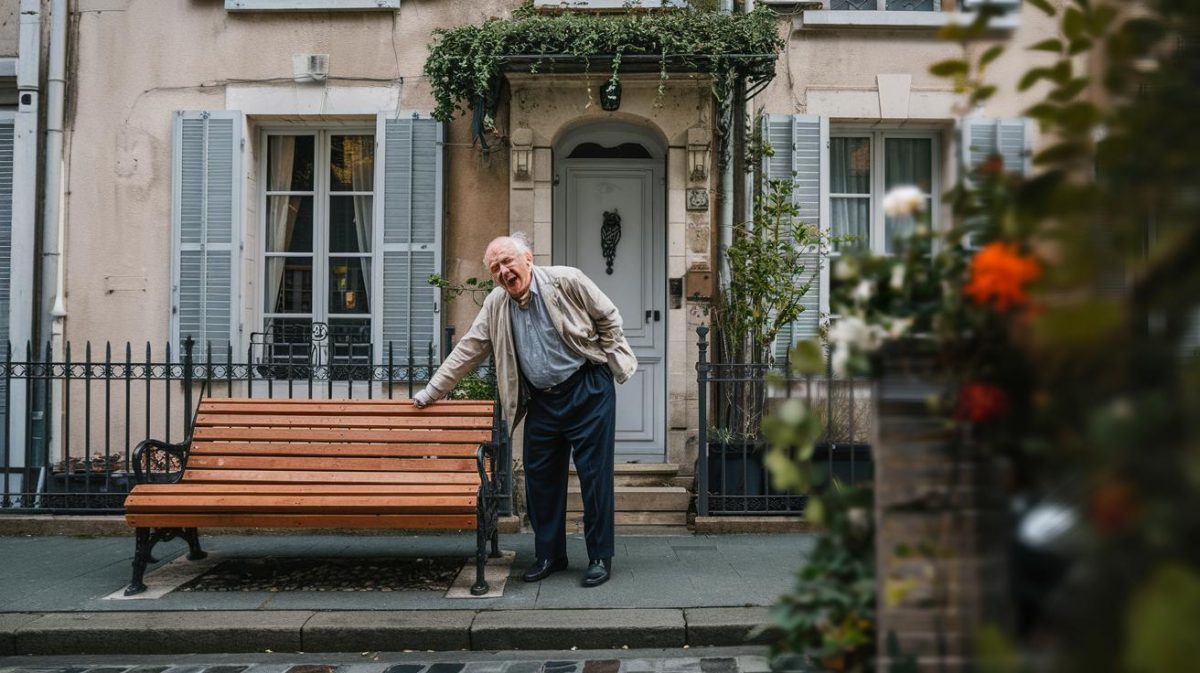Un retraité est verbalisé pour avoir placé un banc public sur le trottoir devant sa maison "ils affirment que ça gêne la circulation c’est absurde" proteste-t-il